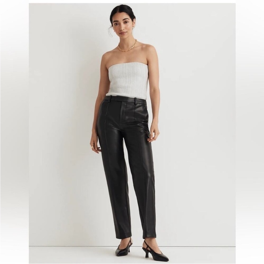 Madewell Faux Leather Pants NWT size 00